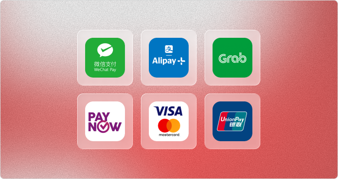 Support for multiple payment methods
